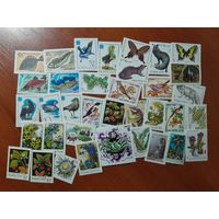ФЛОРА,ФАУНА (36 чистых марок СССР)