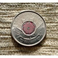 Werty71 Канада 25 центов 2004 День Памяти