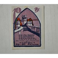 1922 год 10   пфеннигов    Германия