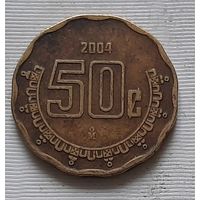 50 сентаво 2004 г. Мексика