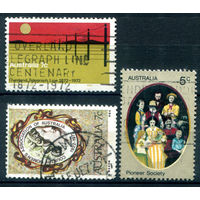 Австралия - 1972г. - марки года - 3 марки - 2 полные серии, гашёные. #3-WB-85-A-2