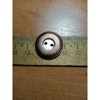 Пуговица алюминиевая в позолоте ссср