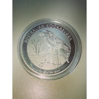 Кукабарра.Монета Австралии,серебро 999,9 проба,унция.