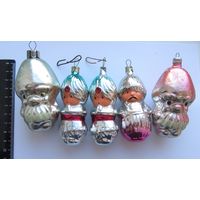 Все лоты с рубля.Елочные игрушки сказки,СССР