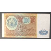 100 рублей 1994 года - Таджикистан - UNC