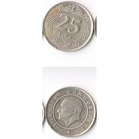 25 курушей Турция 2011 года