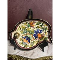 Очень необычная старинная тарелка, Европа, клеймо, много лотов с рубля