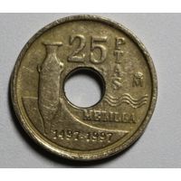Испания, 25 песет, 1997 год