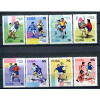 Куба - 2002г. - Международный чемпионат по футболу - полная серия, MNH [Mi 4420-4427] - 8 марок