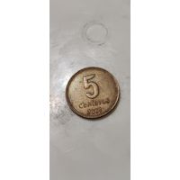 Аргентина 5 сентавос 2009