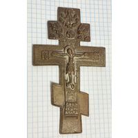С 1 РУБЛЯ! СТАРИННЫЙ БОЛЬШОЙ КРЕСТ 18 ВЕК