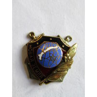 Знак. Значок. Фрачник. "Новая Земля". "Полигон Центральный". Тяжелый.