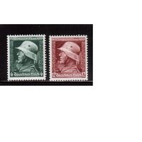 Германия(Рейх)-1935,(Мих.569-570)  **  ,  День поминовения (полная серия)