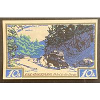 Нотгельд 10 пфеннигов 1921 год. Брауншвейг. Веймарская республика