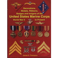 Книга-каталог "US Marine Corps badges and insignia" (англ.яз.)