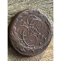 Без минималки R 5 копеек 1778 года. Кладовая. Сохран