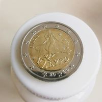 2 евро 2024 Греция aUNC