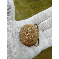 Латунная "Офицерская парадная пряжка" ссср!