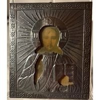 Икона Серебро 84 пробы - Господь Вседержитель. Распродажа коллекции!!!