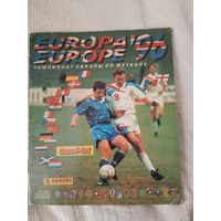 Частично заполненный альбом по коллекции Panini ЧЕ96