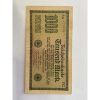 1000 марок Германии. С 1 рубля