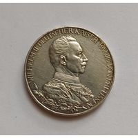 3 марки 1913 г. 900пр., Пруссия.Германия.