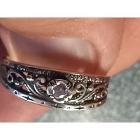Кольцо Наперстная молитва Спаси и Сохрани Ag 925 2.1 гр.