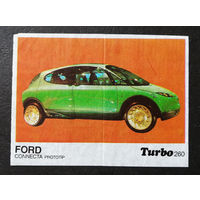 Вкладыш от жвачки TURBO 260 #0022-J01P12