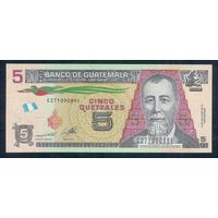 Гватемала 1 кетцалей 2014 год, UNC