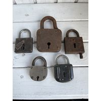 Замки навесные, 5 шт.