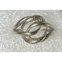 Кольцо серебряное СССР 925 звезда р 18 в 2,92