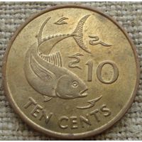 10 центов 2007 Сейшелы