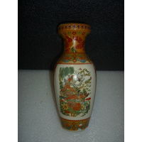 Ваза Япония.Керамика. стиль Сатсума(Satsuma)