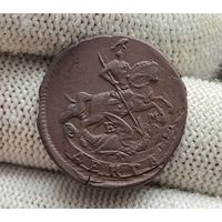 Денга 1767 ЕМ UNC! Двойной удар.