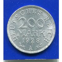 Германия 200 марок 1923 А