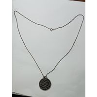 Амулет - Пенкаль Саломона " Богатство " ,  на серебряный цепочке .