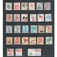 США-1975-1981, (Мих.1191--),   **/* (1 м - гаш.), Стандарт(все марки)