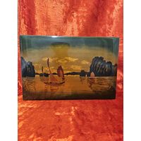 С 1 рубля без мц на 3 дня Шкатулка Большая рисунок Въетнам