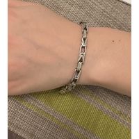 Браслет серебряный 925 проба . Вес 24,7 грамма
