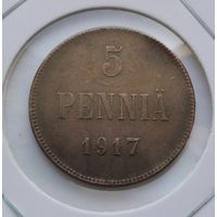 101. 5 пенни 1917 г. С рубля