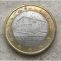 Андорра 1 евро 2016 - Каса-де-ла-Валь, Здание Генерального совета (2)