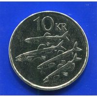 Исландия 10 крон 2004 UNC