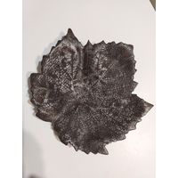 Коллекция Касли-Куса. Пепельница "Кленовый лист". Касли 1964г.Редкость.