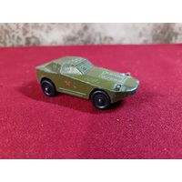 С рубля без мц. бронеавтомобиль амфибия. металл, 8х3.2х3см.