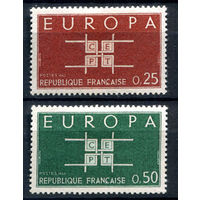 Франция - 1963г. - Europa CEPT - 2 марки - полная серия, MH [Mi 1450-1451]. #2-Fr-59-A-1