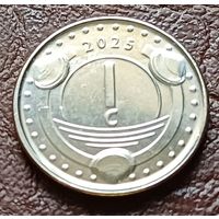 Кюрасао 1 цент, 2025     ( 1-1-7 )