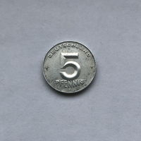 5 пфеннигов 1953 Е