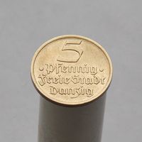 Польша вольный город Гданьск 5 пфеннигов 1932
