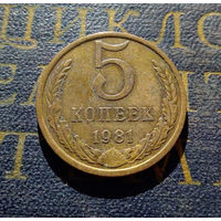 5 копеек 1981 СССР #11