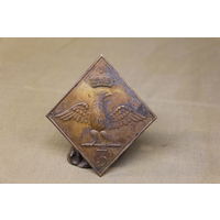 Киверная бляха армии НАПОЛЕОНА, линейный полк. ВОЙНА 1812 год. Распродажа коллекции вещей. С РУБЛЯ! АУКЦИОН!